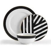 MIKASA Luxe Deco Servies 12 Stukken