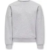 ONLY GIRLS Sweatshirt 'KOGSweat' lichtgrijs