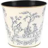 Meander Prullenbak OV Toile, 26,5x23,5x25cm