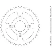 Rk 2378 420 Achtertandwiel