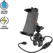 RAM Quick-Grip waterproof draadloze telefoonoplader Tough-Claw