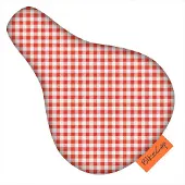 Bikecap Zadelhoesje Kids Checks red | Fietszadelhoes - Fietszadeldek - Stof en waterafstotend