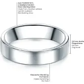 Männerglanz Ring zilver