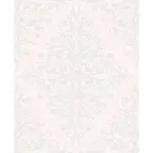 Dutch Wallcoverings Schuimvinylbehang ornament - Wit