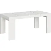 Itamoby Roxell Premium uitschuiftafel, 140/244 x 90 cm, esdoorn, wit