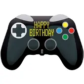 Amscan Folieballon XL Game Controler Happy Birthday, ongevuld