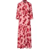 Y.A.S Blousejurk 'YASSavanna' mauve / donkerrood