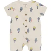 Noppies Rompertje/body ecru / gemengde kleuren