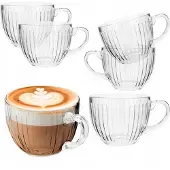 Altom Design Venus Glazen Kopjes - 460 ml - 6 stuks