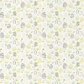 Casadeco kinderbehang Happy Dreams grassen groen