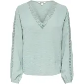 ONLY Blouse 'ONLGREGOR METTE' mintgroen