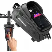 RockBros Waterdichte Fiets Zadelbuis Tas met Telefoonhouder ZR19