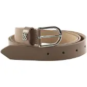 HUGO Leren Riem Zoey Sz25 Belt W70 Dark Taupe