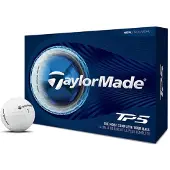TaylorMade TP5 2026 golfbal wit