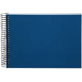Goldbuch - Spiraalalbum Bella Vista - 24x17 cm - Blauw met witte pagina’s