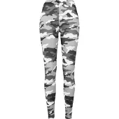 Urban Classics Leggings grijs / zwart / wit