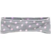 Playshoes Kinder Fleece-Stirnband Punkte Grau
