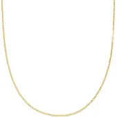 Lucleon 2 mm Goudkleurige Schakel Ketting