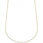 Lucleon - Heren - Roestvrij Staal Schakelketting - Goudkleurig