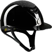 One K Mips Avance Wide Brim Glossy Glitter Swarovski-2 Ruiterhelm