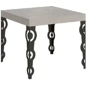 Itamoby Karamay kasjmier salontafel 90/246x90 cm met antracietkleurige poten