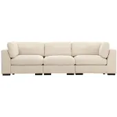 Ebuy24 Salerno bank 3-zit beige.
