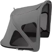 Bugaboo Fox 5 breezy zonnekap - Moon grey | Moon grey