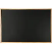 123inkt krijtbord met houten frame magnetisch (60 x 90 cm)