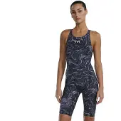 Tyr Tresher Hydrophobic Open Back Competition Swimsuit Grijs 20 Vrouw