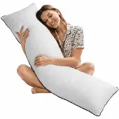 Zavelo Zwangerschapskussen XXL – Voedingskussen – Lichaamskussen – Zijslaapkussen – Body Pillow voor Zijslapers en Zwangere Vrouwen – Met Wasbare Hoes
