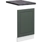 Vicco Fame-Line Frontpaneel – 45 cm, WB Antraciet Groen-Goud Landhuis