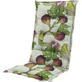 Madison Tuinkussen Hoge Rug Jasmijn Beige 123 X 50 X 7 Cm