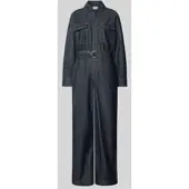 Jake*s Casual Jumpsuit met korte ritssluiting