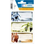 Herma Schooletiketten voetbal - 20 stuks