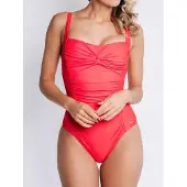Bomain Badpak Paris | Maat: 46 | Kleur: Rood
