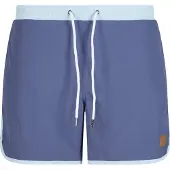 Urban Classics Zwemshorts navy / lichtblauw