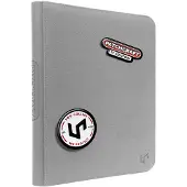 Ultra pro - Patchcraft Zippered 9-Pocket Pro-Binder Gray