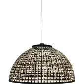 Steinhauer Nox Light 4477ZW – hanglamp met halfronde bamboe kap 60 cm