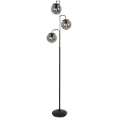 Steinhauer Vloerlamp Bollique zwart