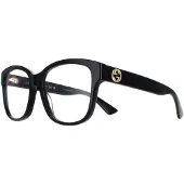 Gucci brilmonturen GG0038ON 001 Zwart Vrouwen