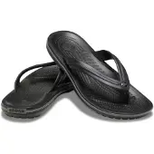 Crocs Teenslippers grijs / zwart