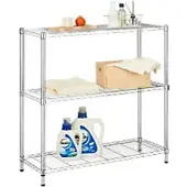 Mammut Stellingkast Everest Staal Chrome 900 x 350 x 900 mm