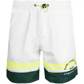 Karl Lagerfeld Zwemshorts Golf Heren Wit