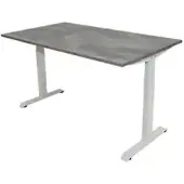Euroseats Bureau Rechthoekig Oxyd Beton T-Voet 1.200 (B) x 800 (D) x 865 (H) mm Metaal