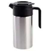 Jos ten Berg EasyOpen Koffiekan Roestvrij staal 1,6 l Zilver, zwart
