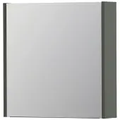 Ink SPK1 Spiegelkast 1 Deur - 60x60cm - Mat Beton Groen - Spiegels, Spiegelkasten - 8718835100285