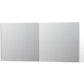 Ink SPK1 Spiegelkast 2 Deuren - 140x60cm - Mat Wit - Spiegels, Spiegelkasten - 8718835101848