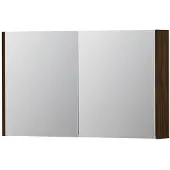 Ink SPK1 Spiegelkast 2 Deuren - 100x60cm - Koper Eiken - Spiegels, Spiegelkasten - 8718835101183