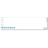 PuraCycle Herbuikbare Blanco Dagetiketten Voor Flessen FB283