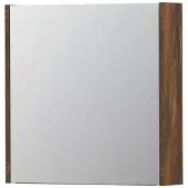 Ink SPK1 Spiegelkast 1 Deur - 60x60cm - Noten - Spiegels, Spiegelkasten - 8718835100049